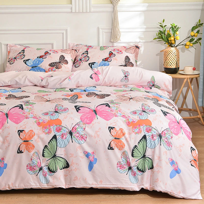 Black Marble Duvet Cover Sets Single/Queen/King Comforter