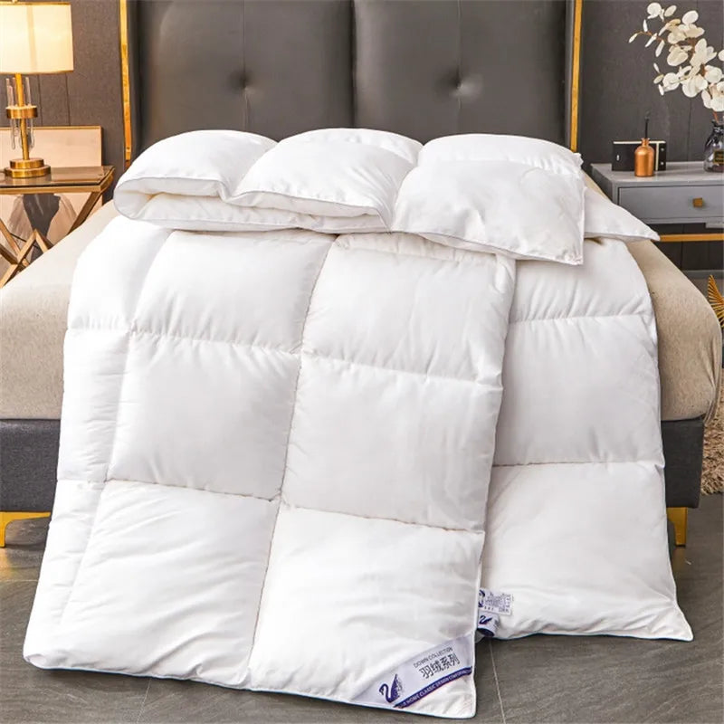 Winter Imitation Goose Down Quilt Five-Star Hotel Duvet Super Soft