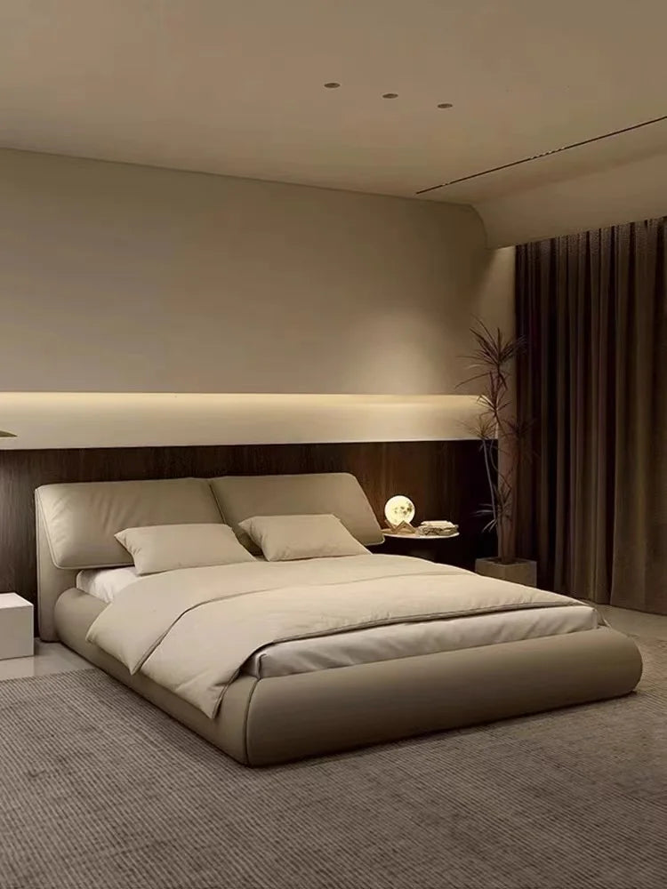 High End European Double Bed Headboard Glamorous Full Size