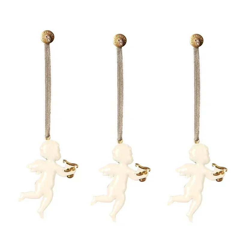 Christmas Party Nordic Christmas Decoration Metal Pendant Christmas Tree