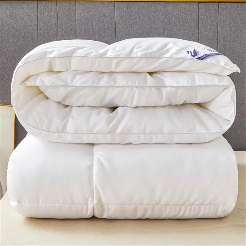 Winter Imitation Goose Down Quilt Five-Star Hotel Duvet Super Soft