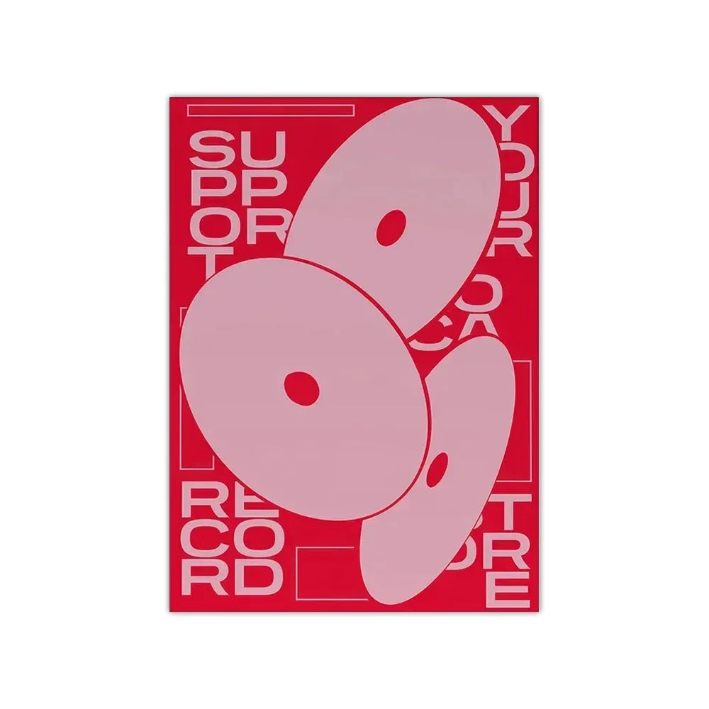 1PC Frameless Japanese Vintage Koi HD Posters Canvas Painting