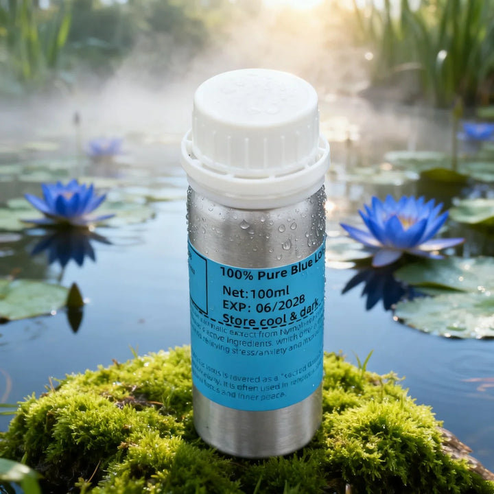 Aromatherapy Natural Blue Lotus Oil For Deep Sleep & Relax Pressure