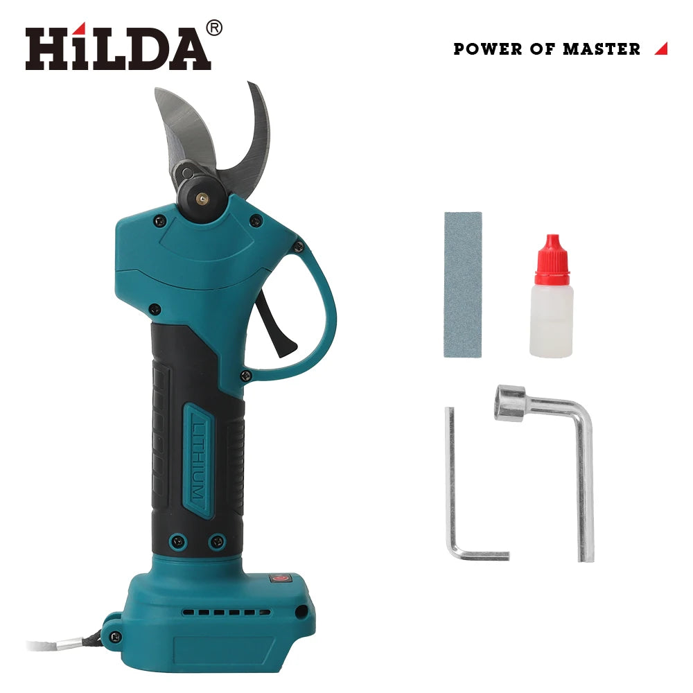 HILDA Brushless Electric Pruning Shears Cordless Fruit Tree