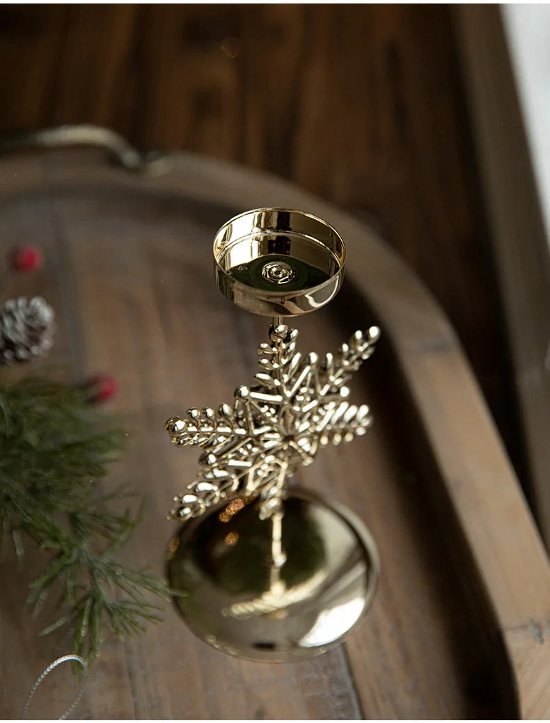 Christmas Golden Wrought Iron