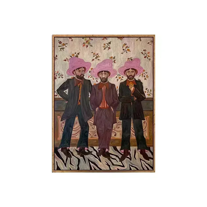 VIKAMA Art Retro Abstract Crystal Pile Carpet