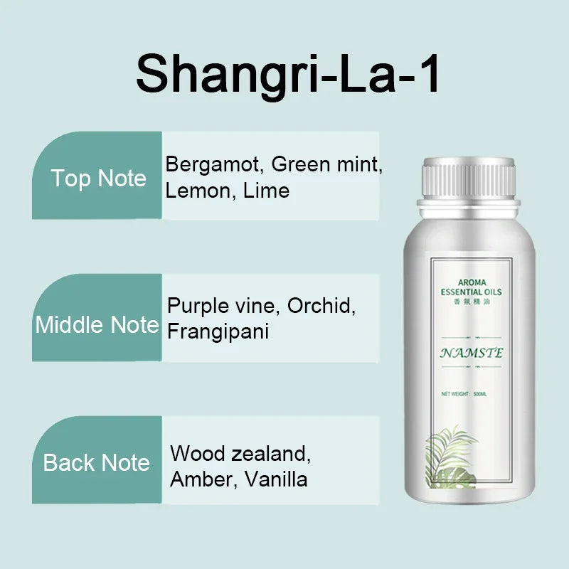 Namste Diffuser Essential Oils Oasis Hotels 100ML Aromatic Oil