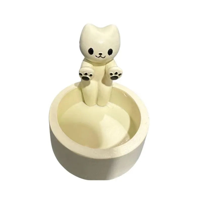 New Creative Cute Kitten Candle Candlestick