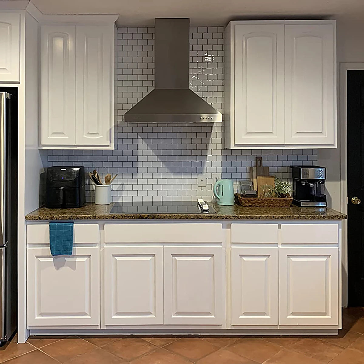 Subway Wall Stickers Peel and Stick 3d Brick Vinyl Wallpaper Bathroom Kitchen Backsplash