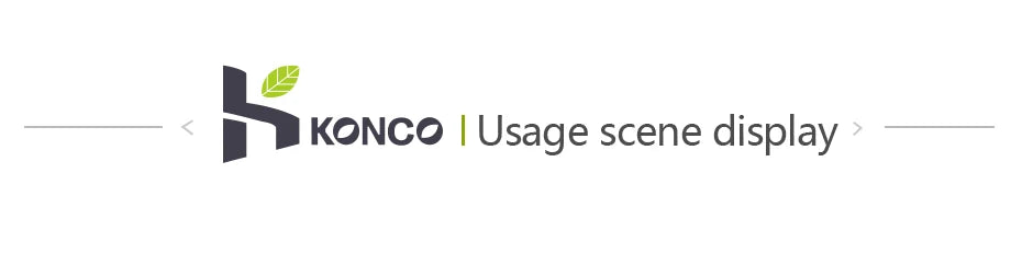 KONCO 6 Pieces Kictche Cooking Utensil Set Stainless Steel Cookware Set