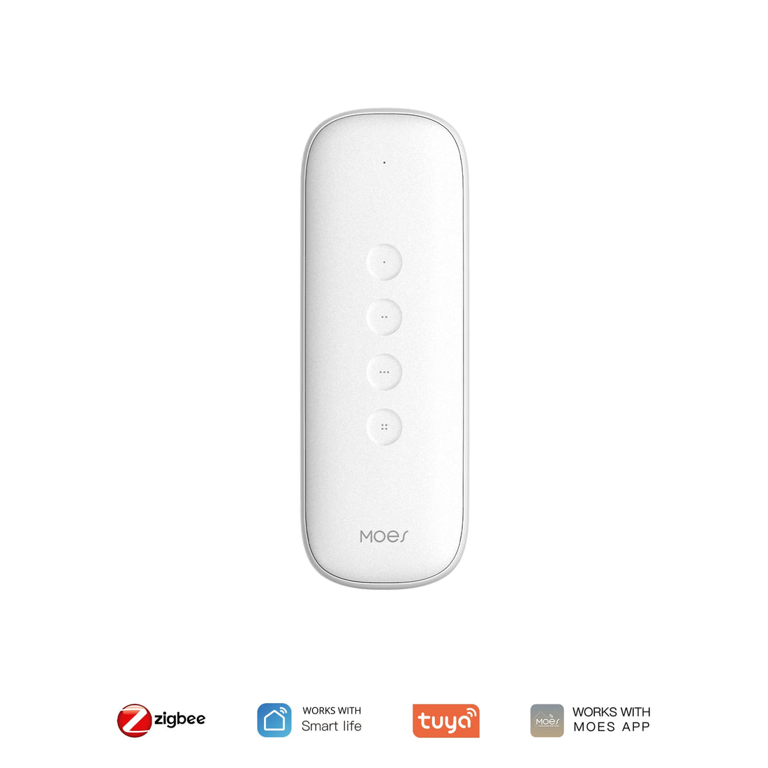 Tuya ZigBee Smart Scene Switch 4Button Portable Wireless Lighweight