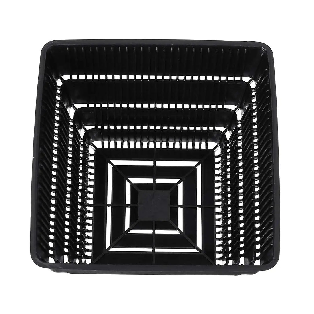 6 Pack Square Succulent Pots - Air Prunning Plastic Planters for Cactus