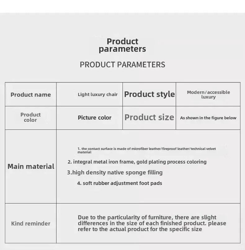 Bedroom Furniture Nordic Furniture Simple Style Dining Chair