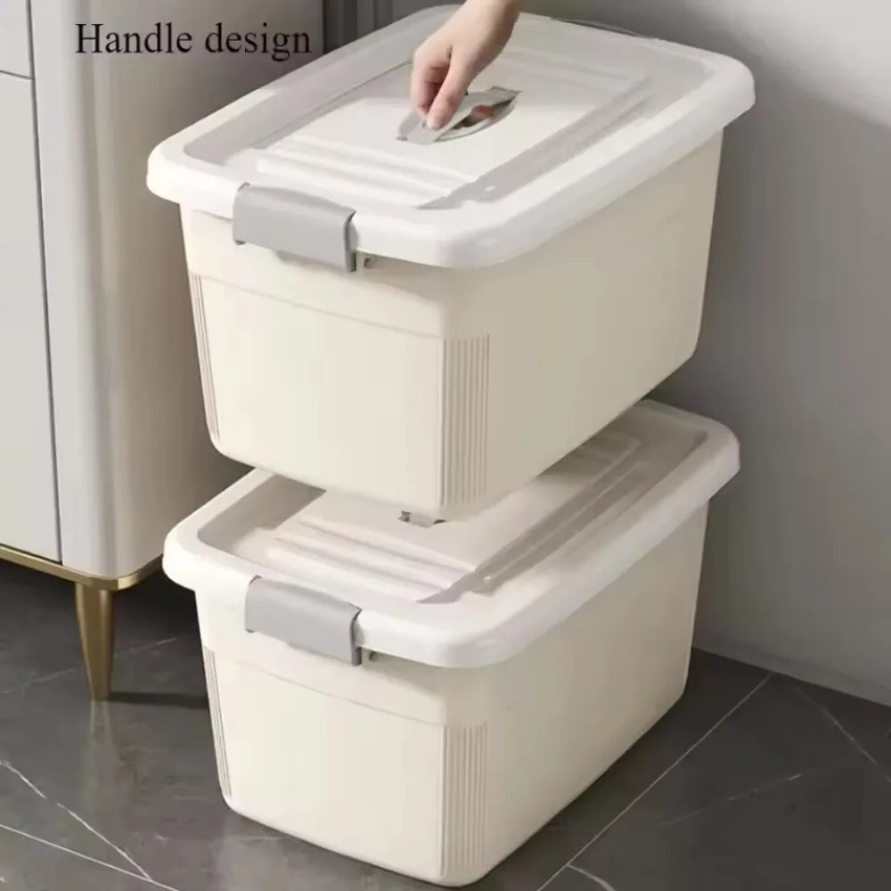Dustproof Covered Storage Box Durable Large Plastic Storage Box