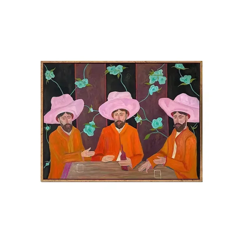 VIKAMA Art Retro Abstract Crystal Pile Carpet