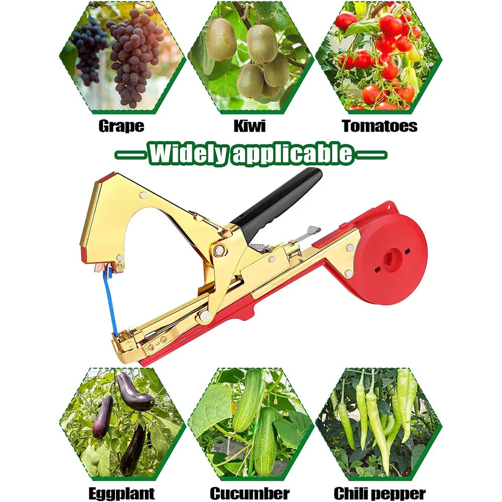 SI FANG Plant Tying Machine for Garden - Vegetable & Fruit Stabilizer Tool