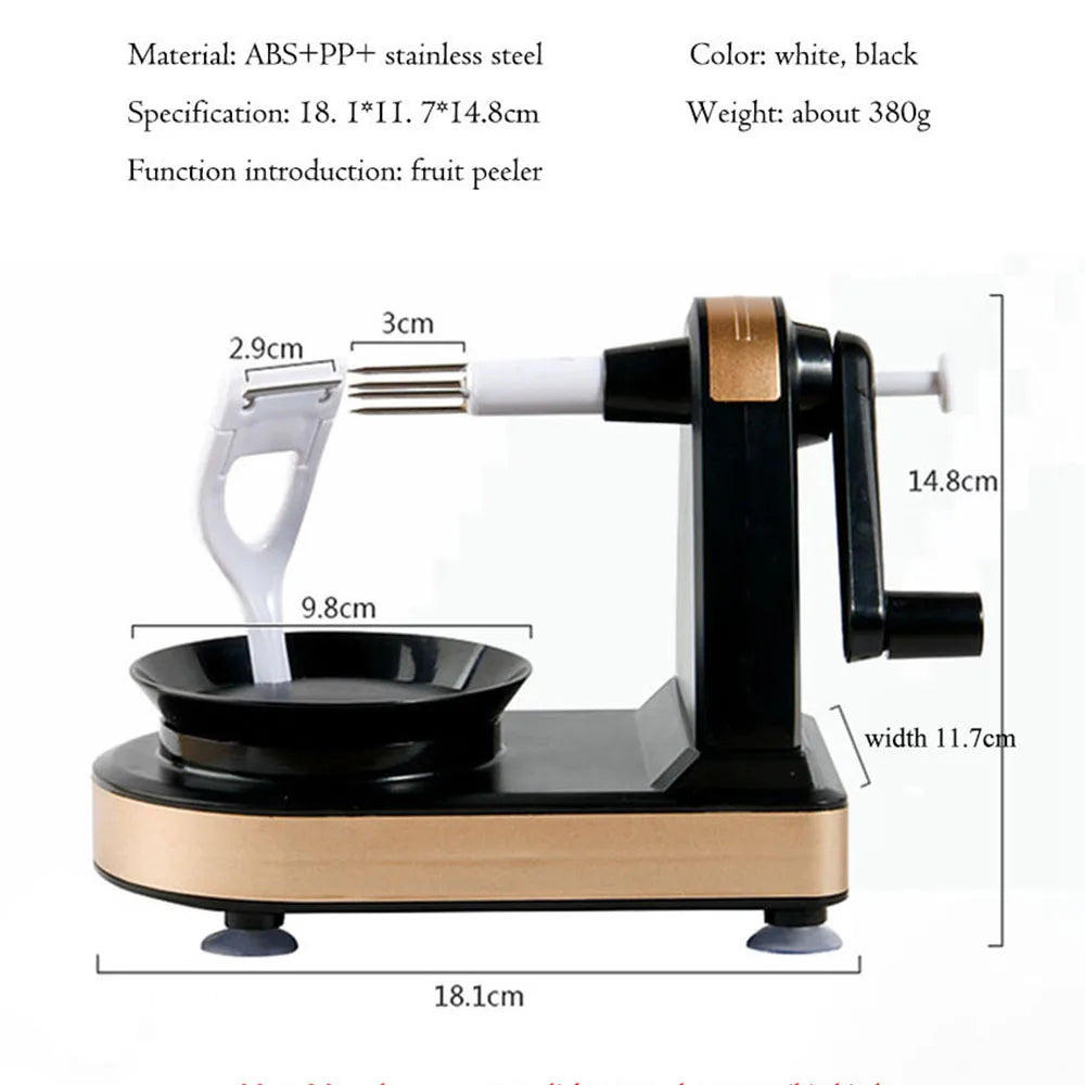 Hand-cranked Apple Pear Peeler Manual Melon Fruit Peeler Potato Automatic