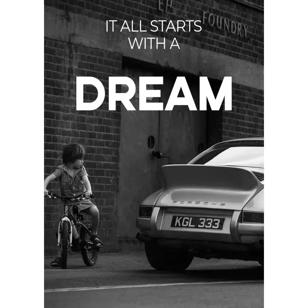 Chase Your Dreams Luxury Super Sports Cars Posters Print on Canvas
