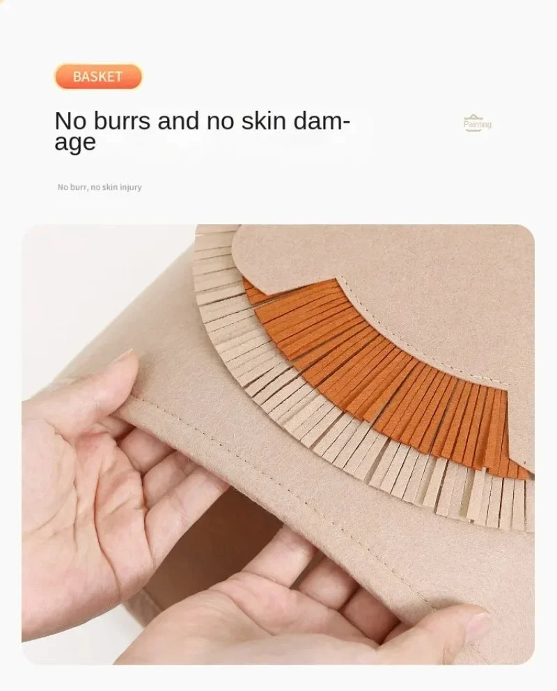 1/2/3/5PCS Baby Storage Basket Panda Dinosaur Cartoon