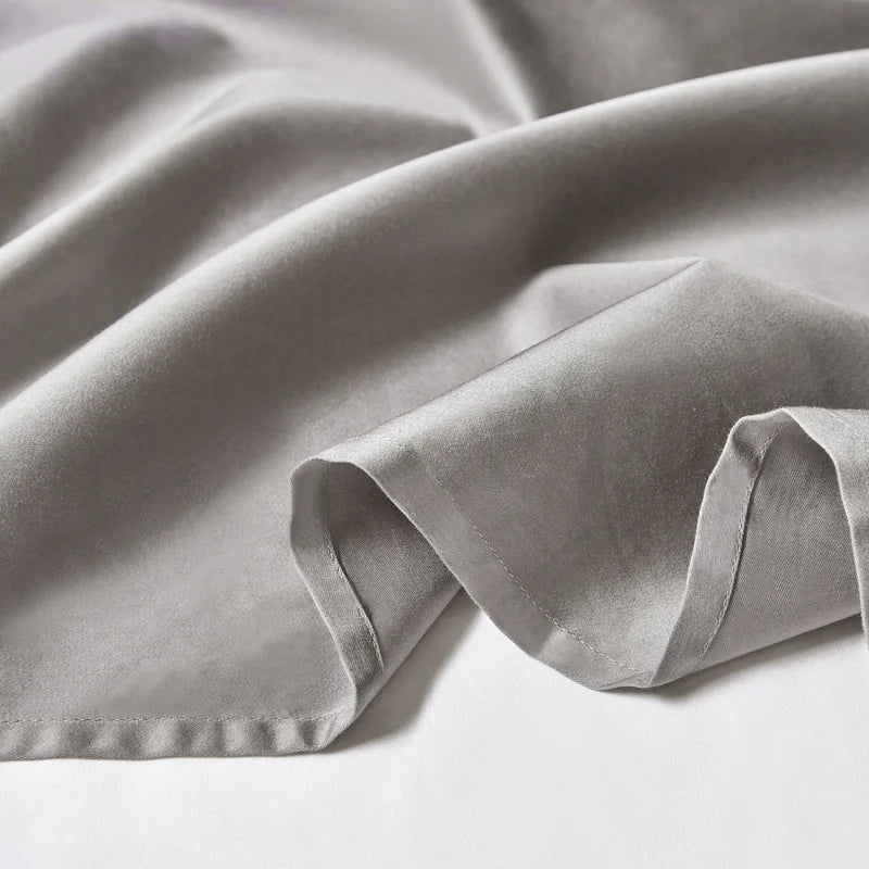 1pc Bed Flat Sheet 100% Egyptian Cotton Solid Color Top Sheets Single Double