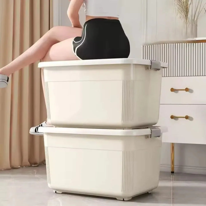 Dustproof Covered Storage Box Durable Large Plastic Storage Box