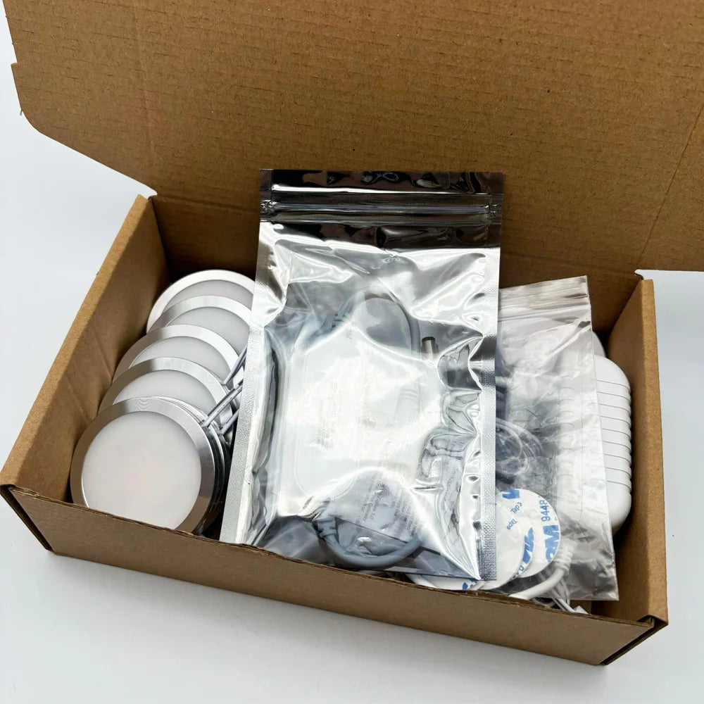 Tuya Zigbee 3.0 Smart LED Under Cabinet Lighting Dimmable Puck Lights Full