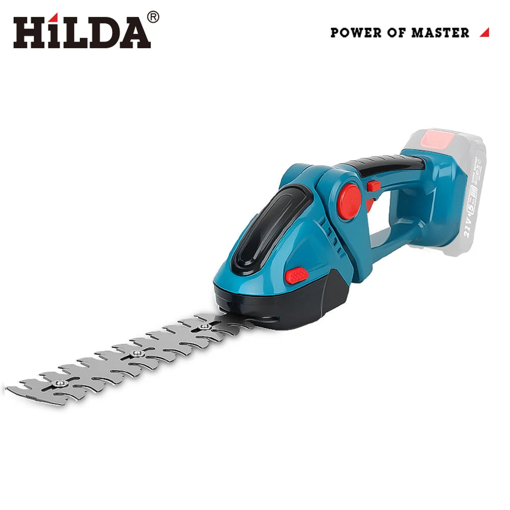 HILDA  2 IN1 Electric Hedge Trimmer Cordless Handheld Weeding
