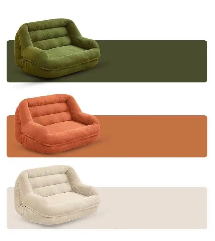 Portable Lazy Sofa Living Room Cheap Single Sofas