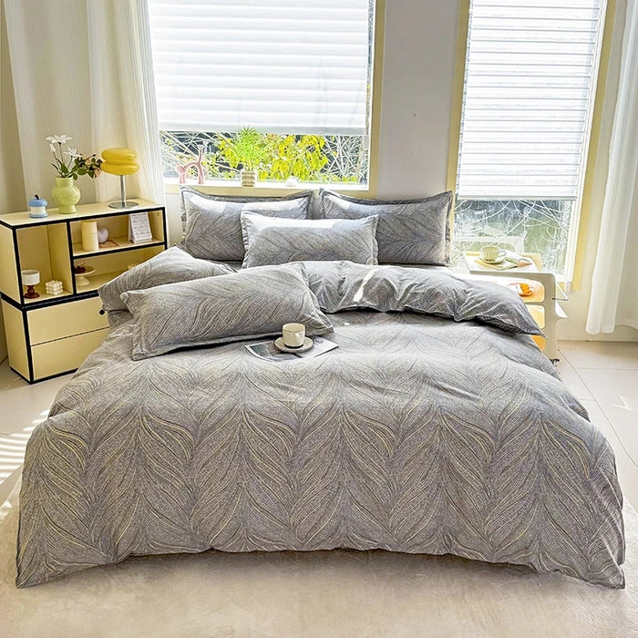 Black Marble Duvet Cover Sets Single/Queen/King Comforter