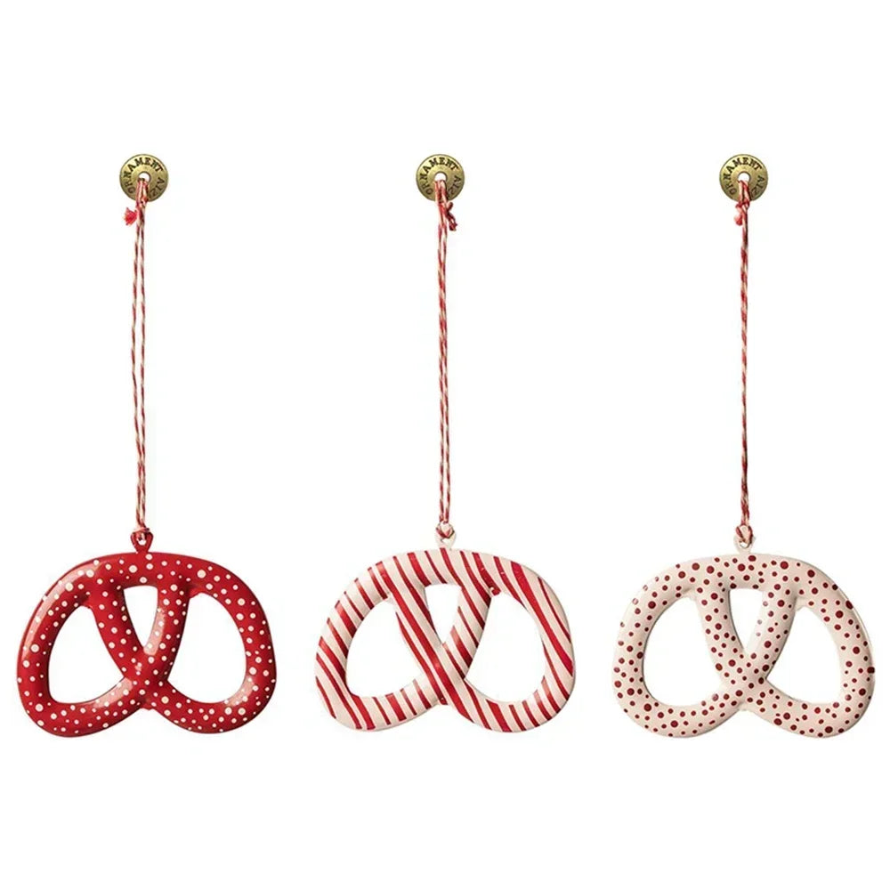 Christmas Party Nordic Christmas Decoration Metal Pendant Christmas Tree