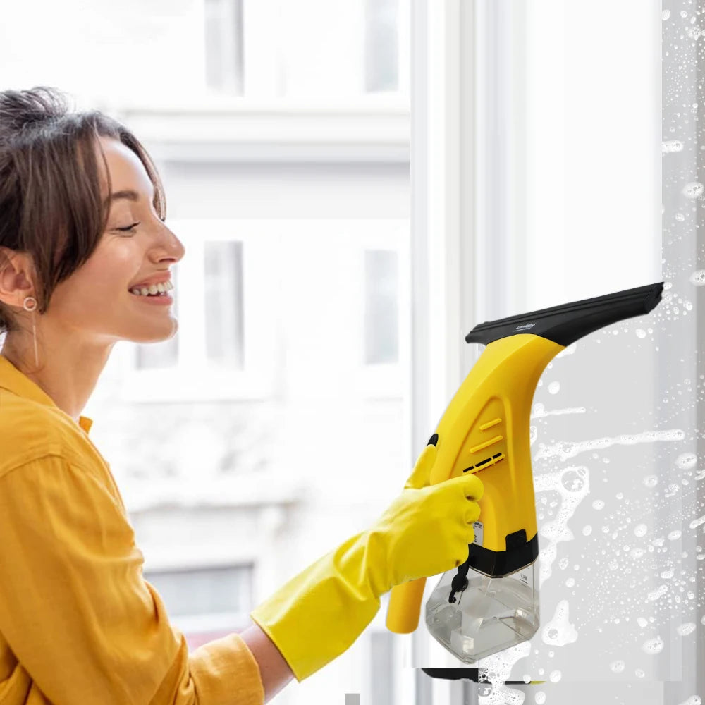 Rechargeable 2-in-1 Window Vacuum Cleaner Set Window