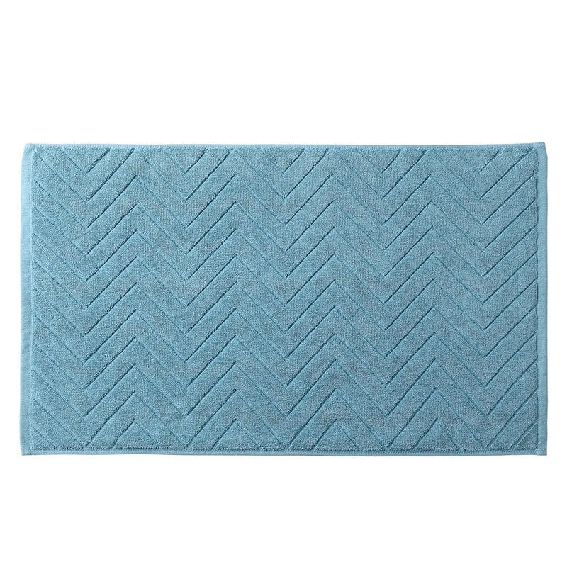 Inyahome Luxury Bath Mats Floor Towel 100% Cotton