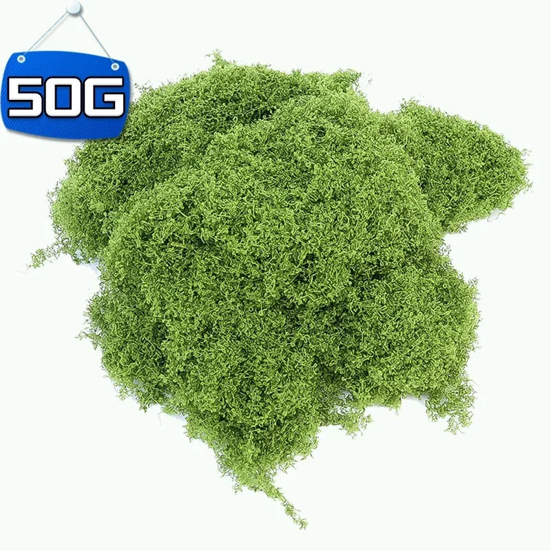 500/30G Eternal Artificial Green Moss Lawn Mini Landscape Fake Grass