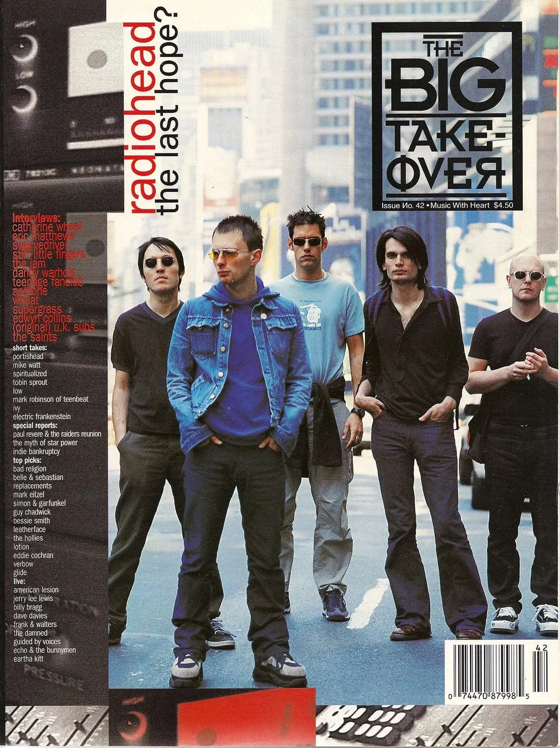 Scandinavian Classic Vintage Wall Art Rock Band Radiohead Music Canvas