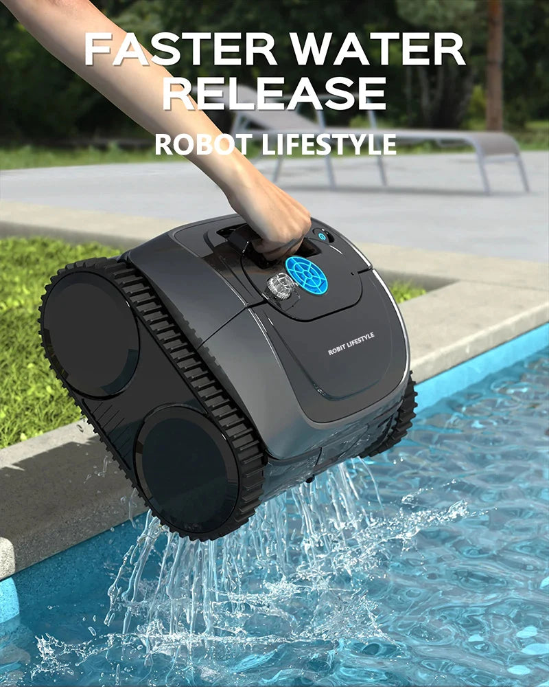 Wireless Robotic Swimming Pool Cleaner WYBOT C1 APP Control Clean Floor Wall