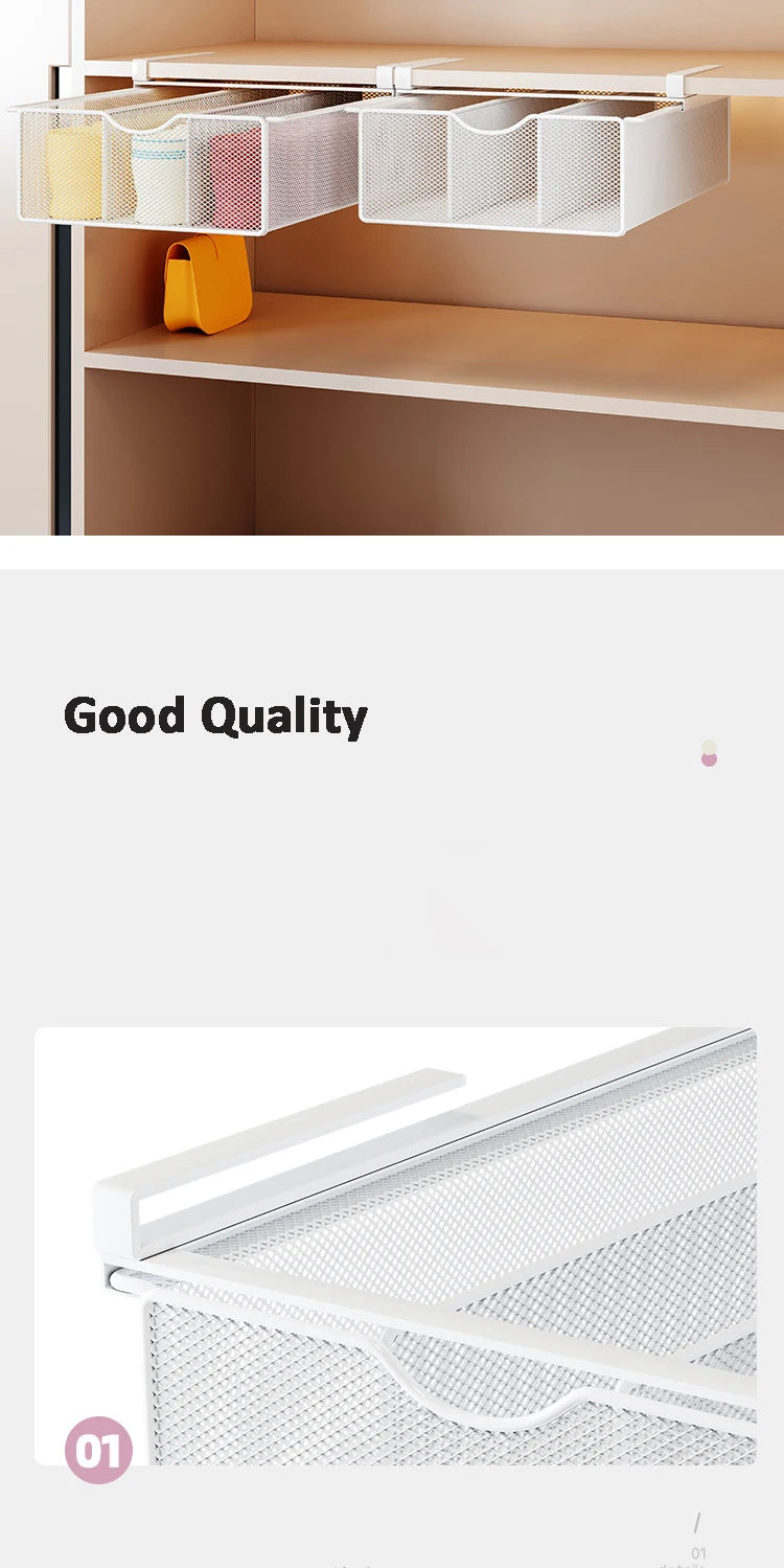 Sock Storage Basket, Underwear, Wardrobe Hanging