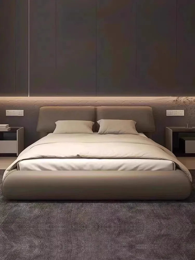 High End European Double Bed Headboard Glamorous Full Size