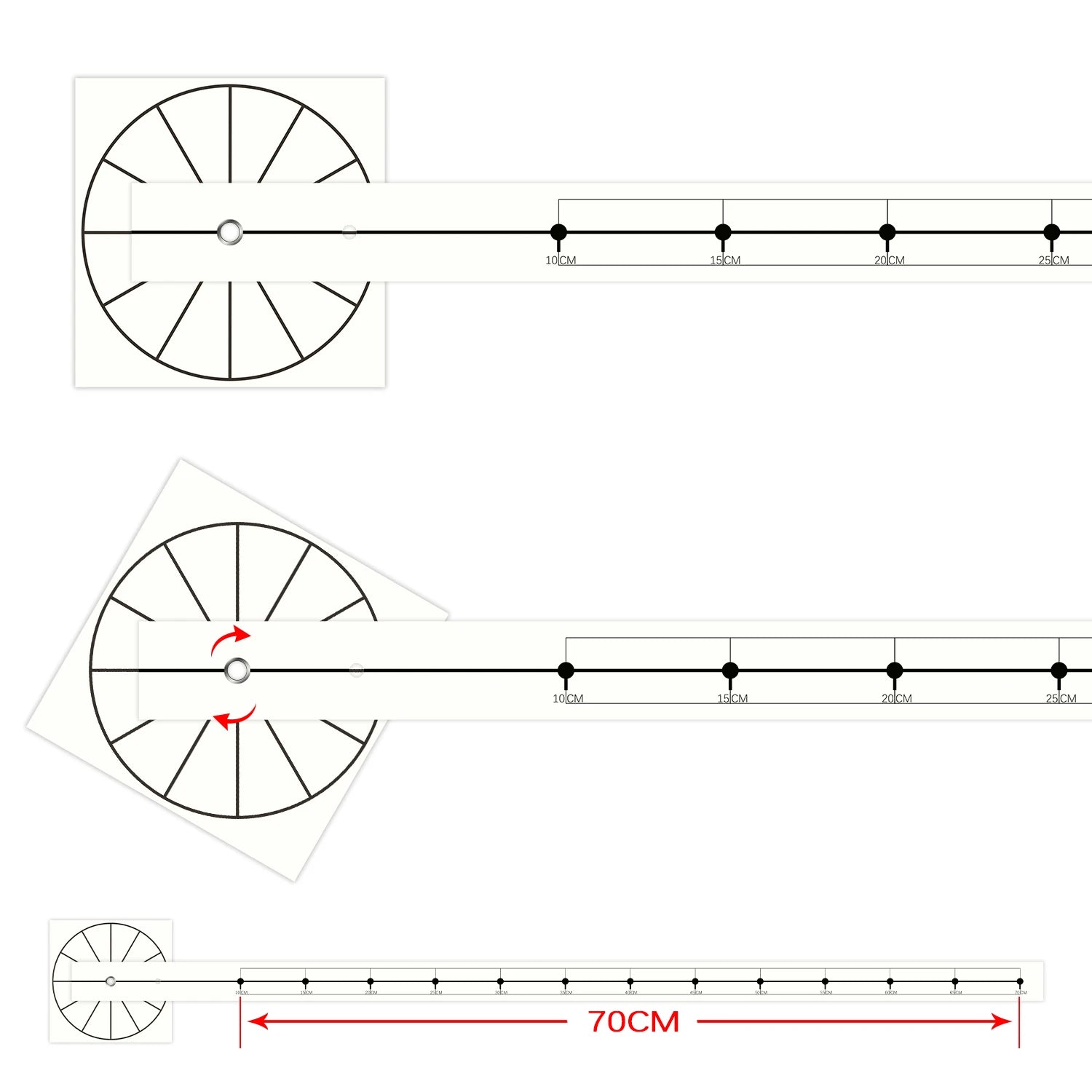 Dentist DIY Giant Wall Clock Dental Doctor Oversized Wall Clock