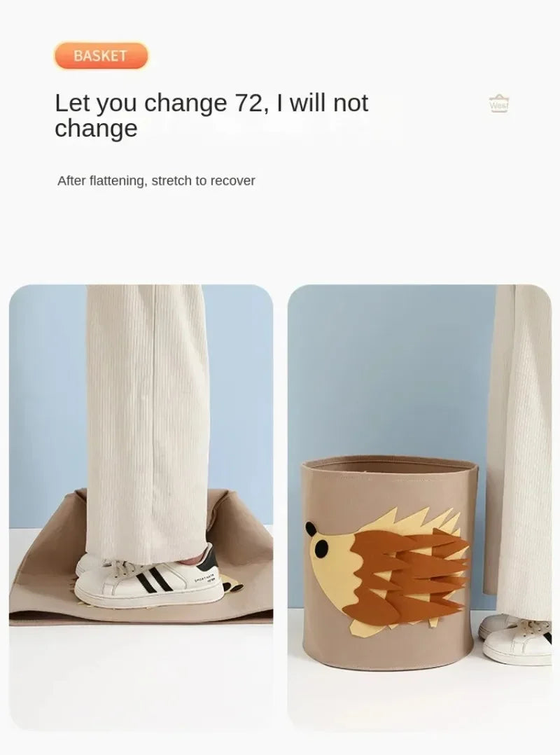 1/2/3/5PCS Baby Storage Basket Panda Dinosaur Cartoon