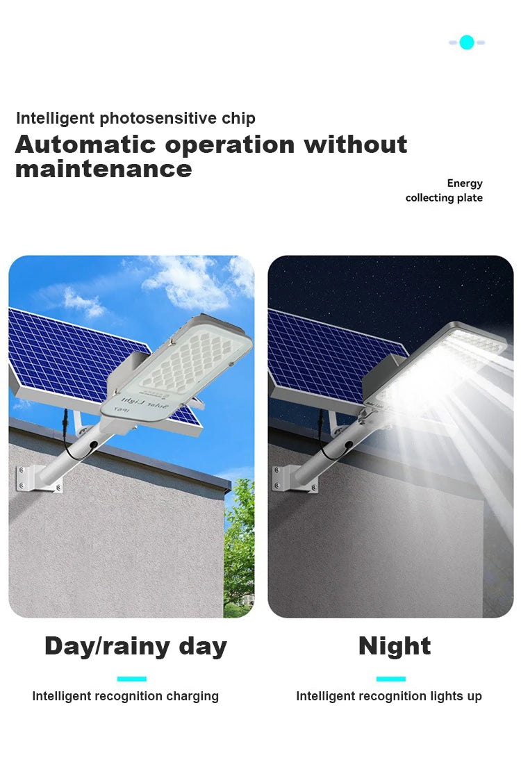 250W led solar light Outdoor garden Waterproof Solar street Light