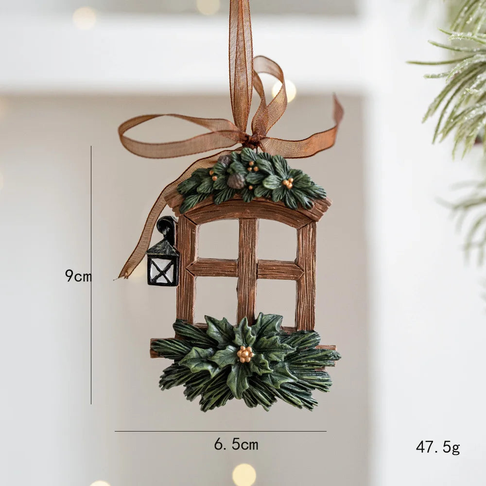 Pendants Creative Christmas Tree Toppers Fashion Santa Claus