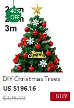DIY Christmas Trees Set 2.1/2.4/3m Large Christmas Tree Decoration Home