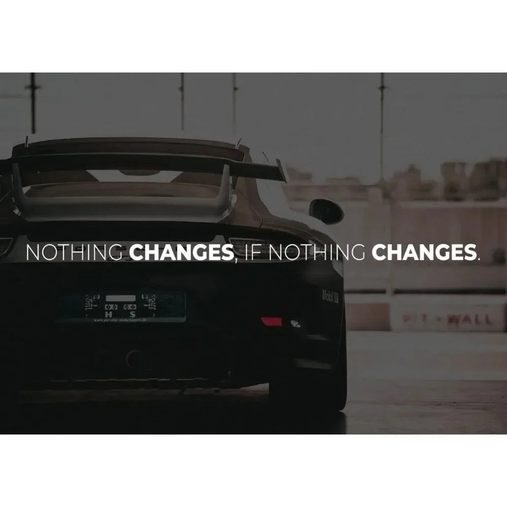 Chase Your Dreams Luxury Super Sports Cars Posters Print on Canvas