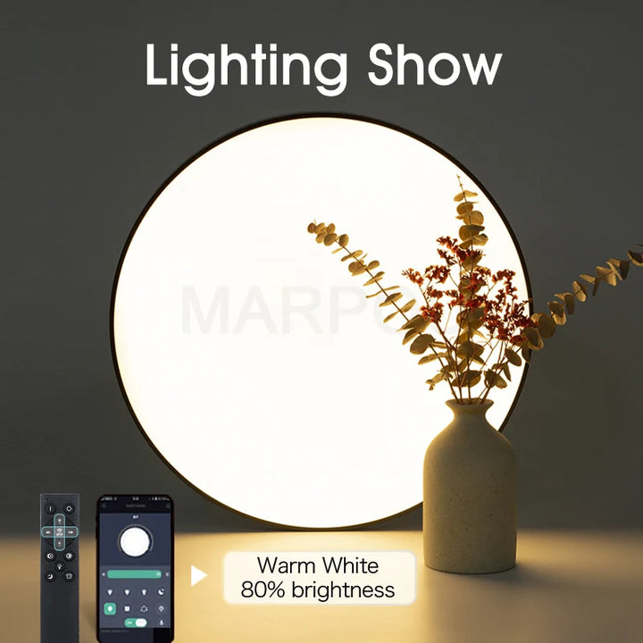 MARPOU Big Size Smart ceiling lamp led lamp for bedroom