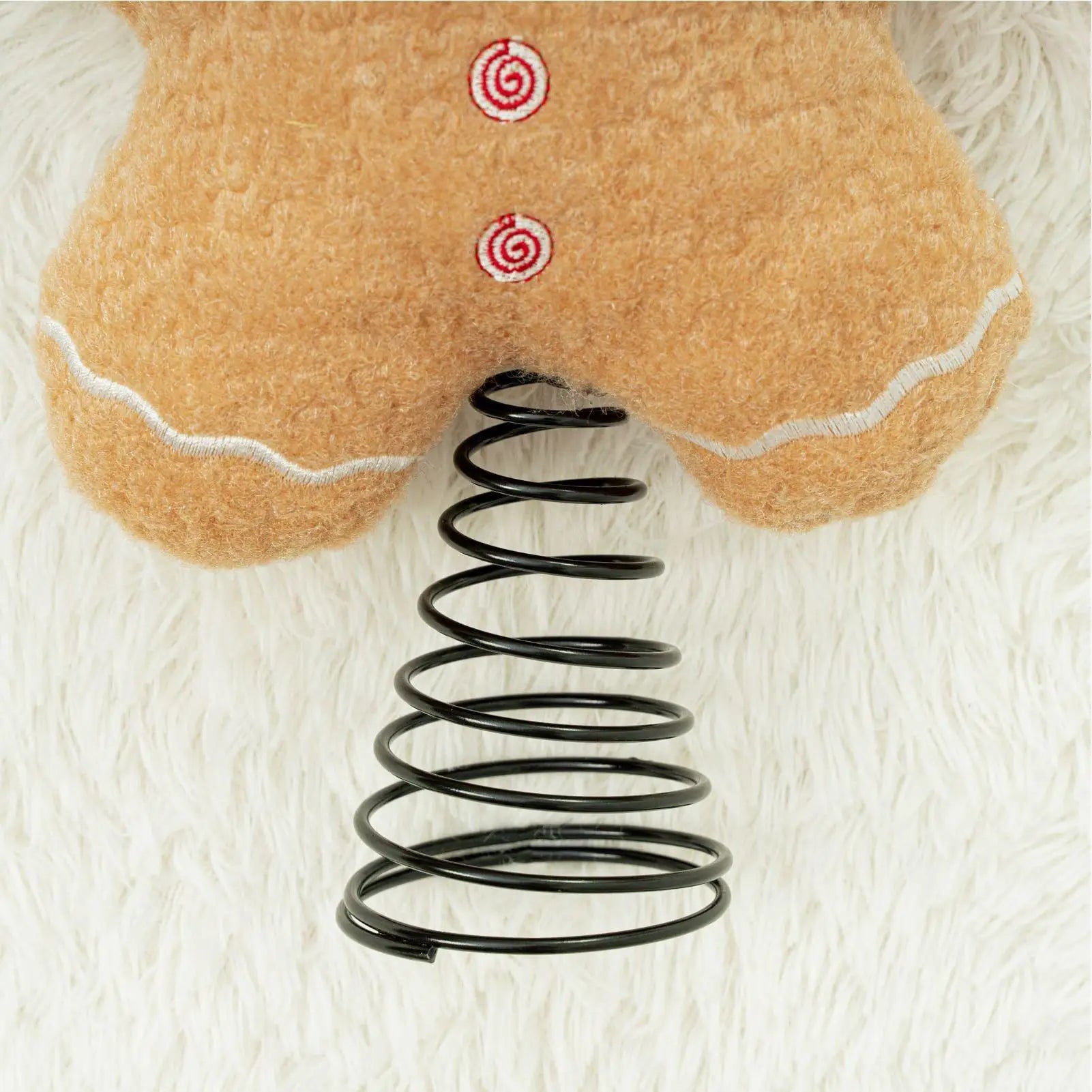 Christmas Pentagon Top Gingerbread Man Tree Topper Xmas Tree