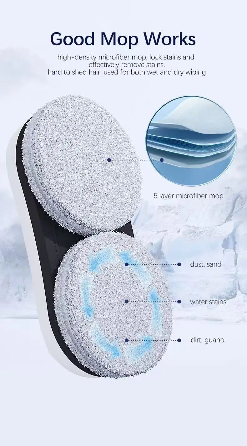 Window Robot Vacuum Cleaner Cleaning Electric Glass limpiacristales