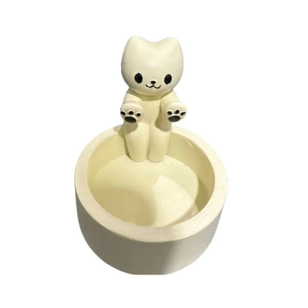 New Creative Cute Kitten Candle Candlestick