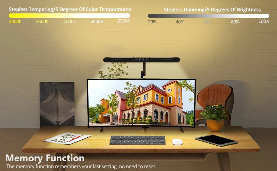 Led Desk Lamp with Clamp, Architect Desk Lamp for Home Office