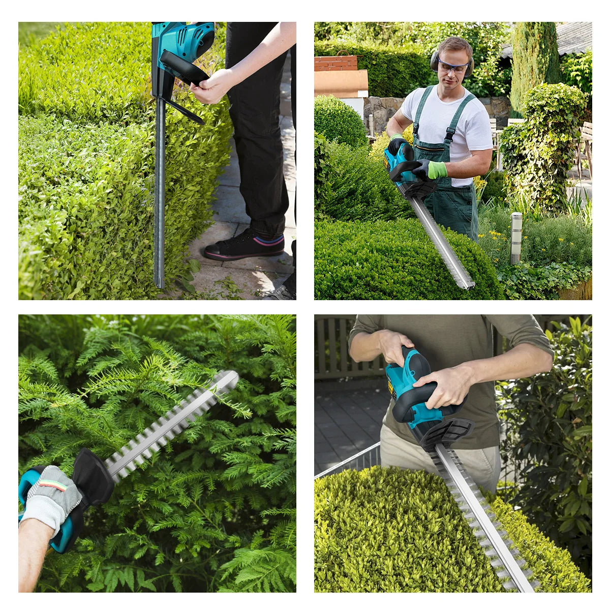 Gisam 20000RPM Brushless Electric Hedge Trimmer