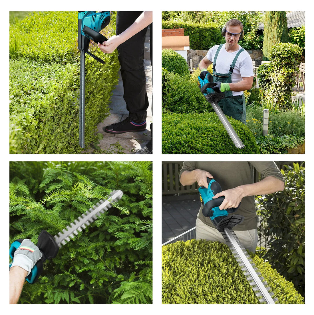 Gisam 20000RPM Brushless Electric Hedge Trimmer
